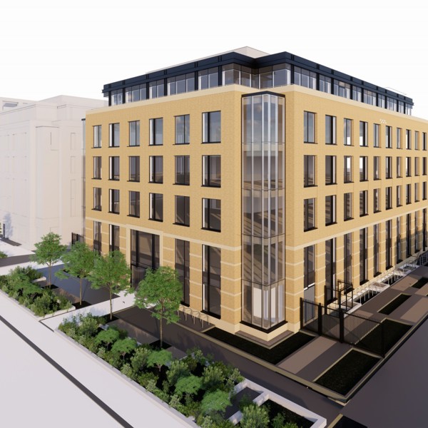 Secured development funding and forward sale of a prime pre-let office